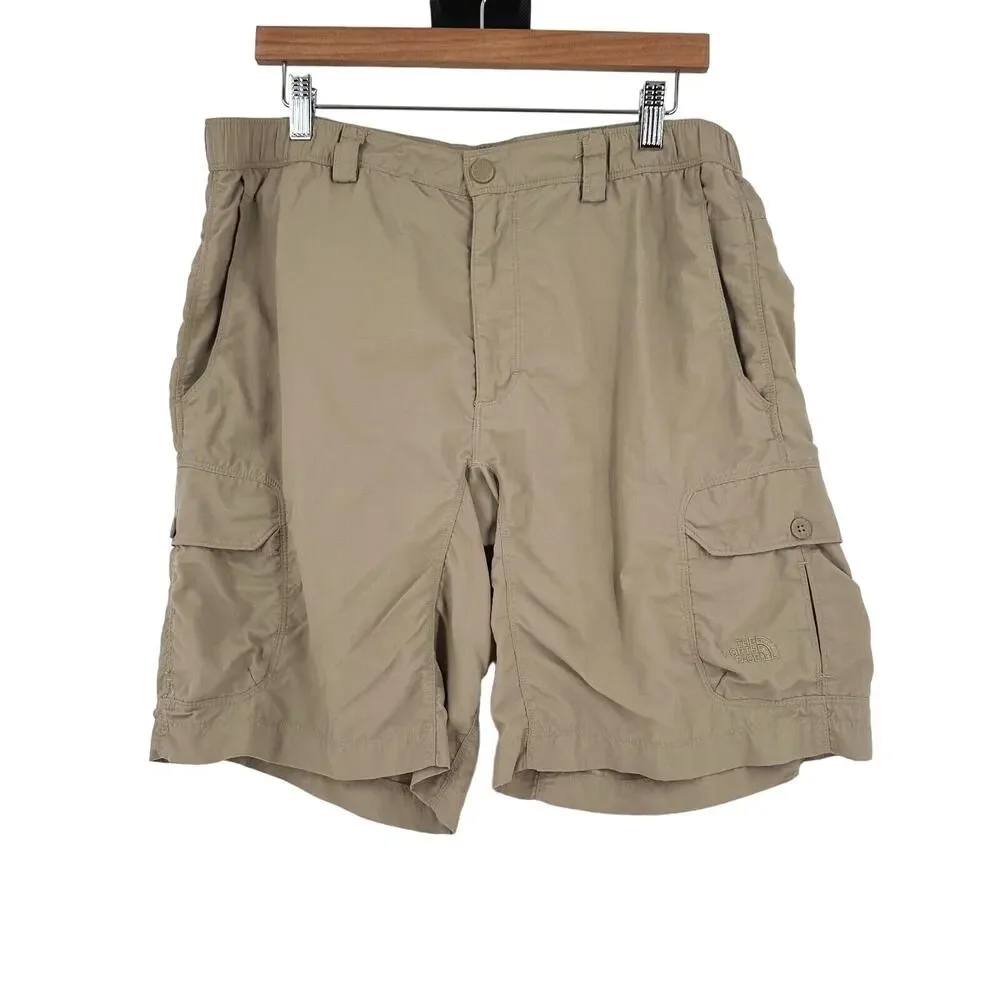 The North Face Mens Horizon Peak Cargo‎ Shorts Size Medium Outdoors Hiking UPF